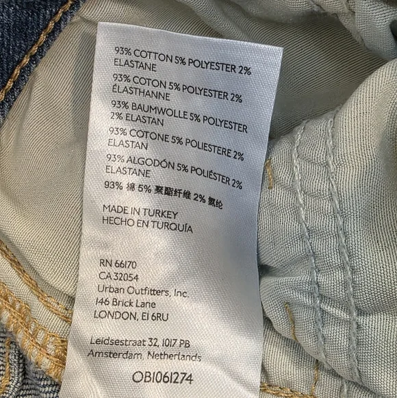 We The Free Free People Raw Hem High Rise Jegging Jeans 24 (XS/0) NWT - Picture 9 of 11